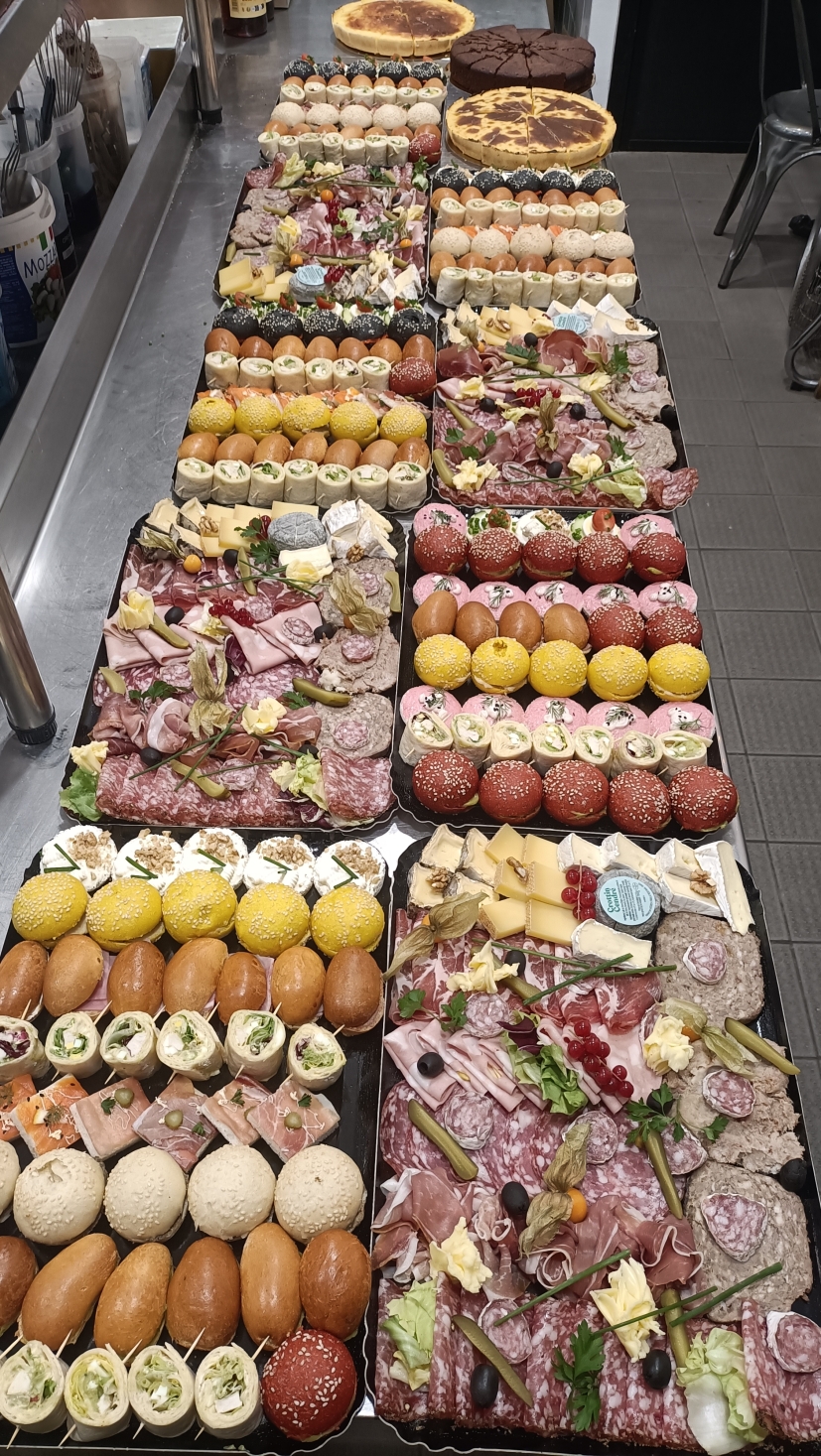 Nos réceptions : buffet pour entreprises et particuliers 