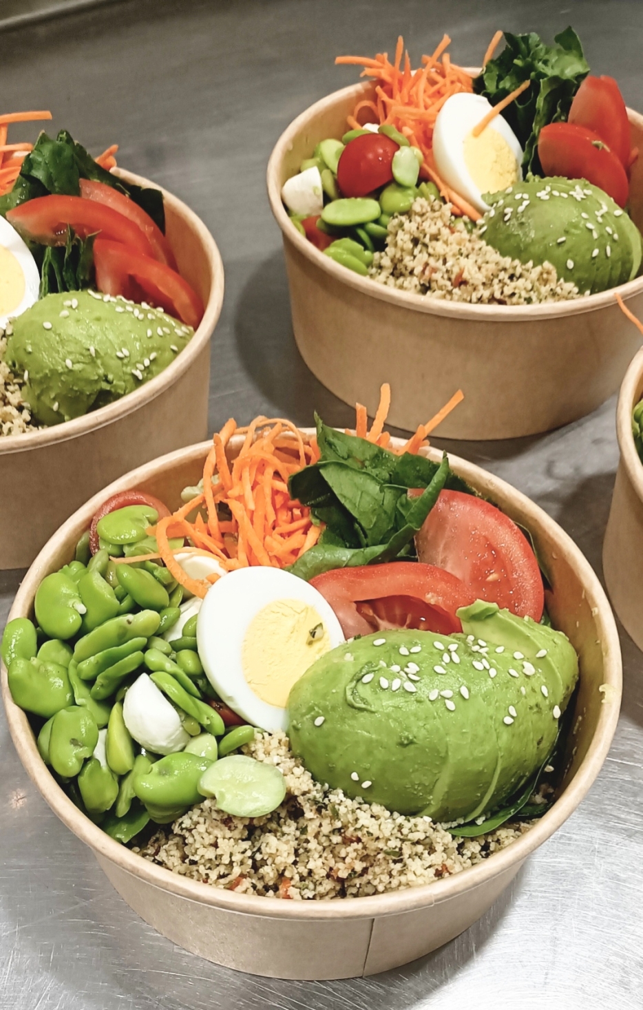 Nos poke bowls