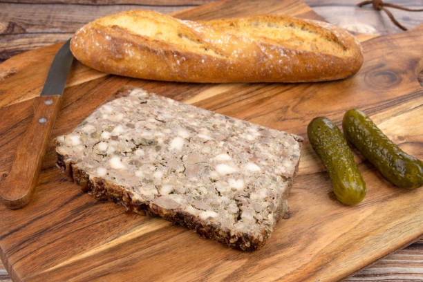 Différentes variétés de pâtés