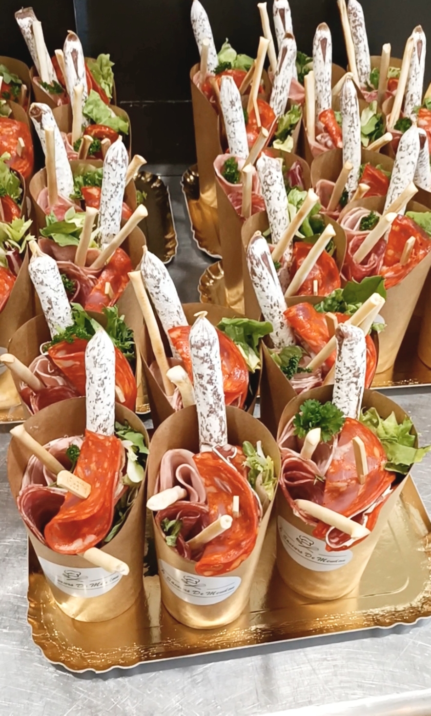 Nos cornets de charcuteries